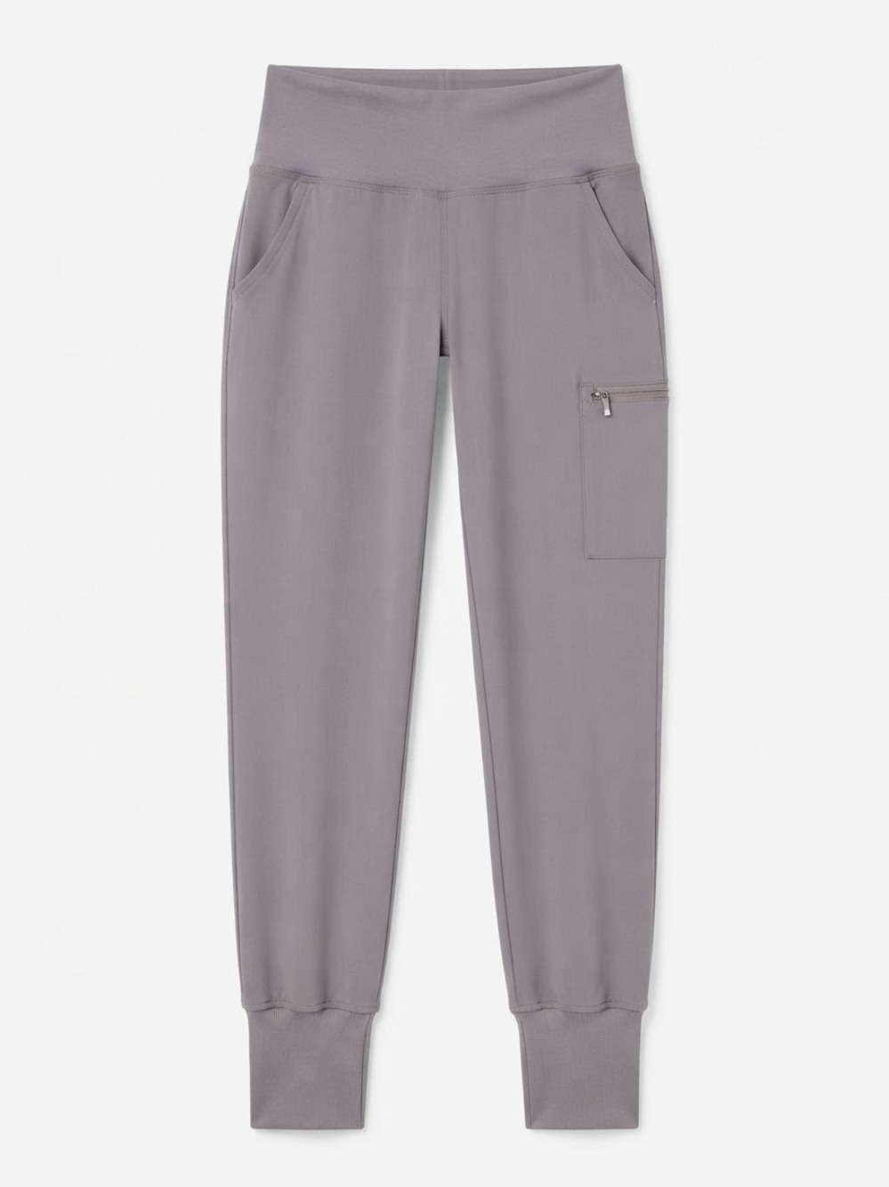 Jaanuu Women's Gray High Waisted Joggers - Size Small Style Number J95150